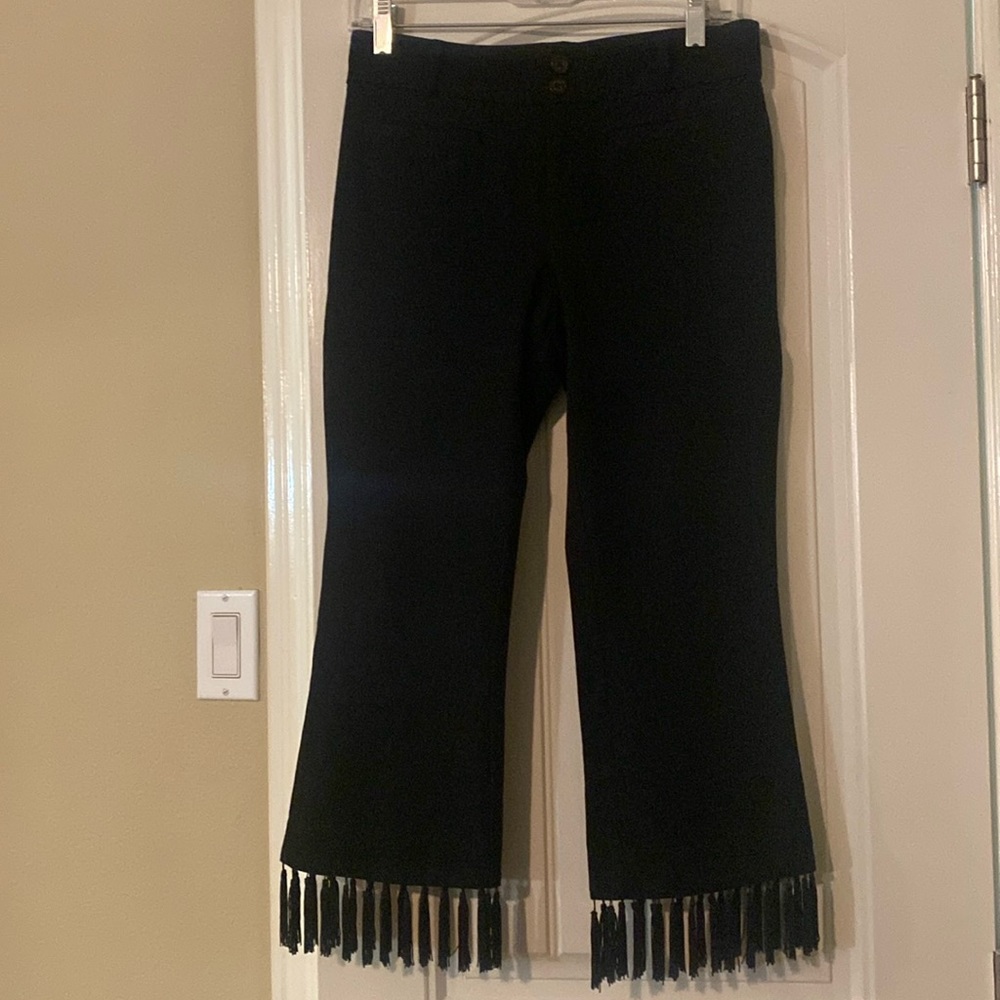 Anthropology Tassel Flare